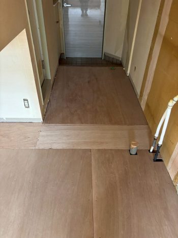 京都市西京区のマンションで改修工事をしました。